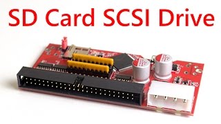 SCSI2SD SD Card SCSI Drive Review [upl. by Ainoek784]