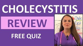 Cholecystitis Nursing NCLEX Pathophysiology Symptoms TTube amp Cholecystostomy [upl. by Willi]