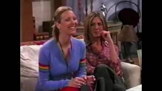 Ross Playing Bagpipes  Hilarious Bloopers in Friends [upl. by Suvart]