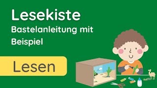 Lesekiste basteln ✅ Beispiel Buchvorstellung 🧹 Kleine Hexe [upl. by Murray637]