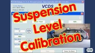 Suspension Leveling Calibration [upl. by Sulrac]