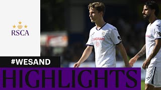 HIGHLIGHTS Westerlo  RSC Anderlecht  20222023 [upl. by Chane908]