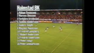 Halmstads BK  Newcastle Uefacupen 1996 [upl. by Inaffets]