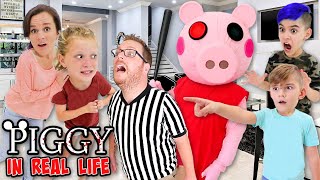 Roblox PIGGY Multiplayer In Real Life [upl. by Lombardo]