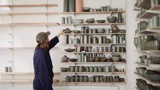 A Tour of My Pottery Studio amp Recent Exhibition at Make Hauser amp Wirth [upl. by Ellerud177]