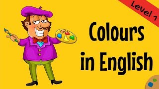 Colours In English English Vocabulary [upl. by Herstein]