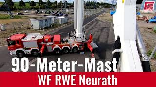 90MeterMast der WF Kraftwerk Neurath [upl. by Enilreug398]