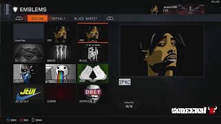 2PAC Black Ops 3 Emblem Tutorial [upl. by Leotie]