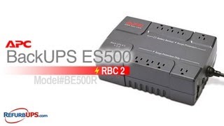 RBC2 Battery Replacement for APC BackUPS ES500 [upl. by Mcnamara416]