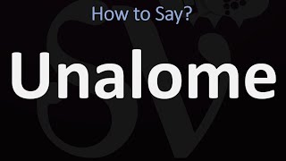 How to Pronounce Unalome CORRECTLY Meaning amp Pronunciation [upl. by Marna]