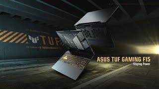 2021 ASUS TUF Gaming F15  Staying Power  ASUS [upl. by Waldo860]