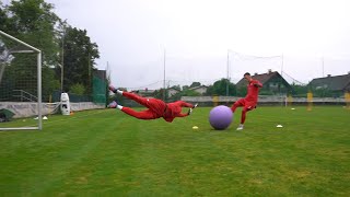 Preseason goalkeeper training NK Domžale [upl. by Tsepmet]