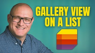 How to display and configure a Gallery View on a list [upl. by Novyar]