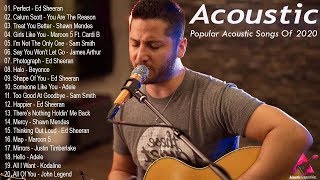 Acoustic 2022 ⚡️ The Best Acoustic Covers of Popular Songs 2022 [upl. by Elaynad492]