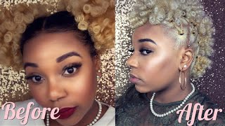 How To Bleach and Tone Natural Hair Talk Through Tutorial [upl. by Raynard184]