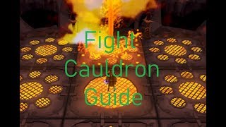 Runescape 3 Fight Cauldron Guide  Making Obsidian Armor [upl. by Yelsnit126]