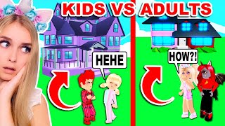 SANNA And MOODY VS KIDS In Adopt Me Roblox [upl. by Kassey]