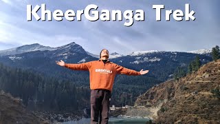 KheerGanga Trek In December 😨MODIG Vlogs😍 [upl. by Fabi]