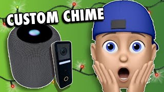 HomeKit Doorbell Custom Chimes  quotHOME ALONEquot Holiday Fun SHORTS [upl. by Ailesor]