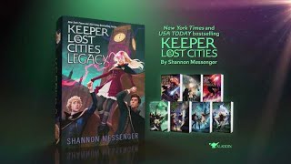 Keeper of the Lost Cities Series by Shannon Messenger  Book Trailer [upl. by Devina]