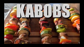 How to Make Easy Kabobs on the Grill [upl. by Nnaeirrac]