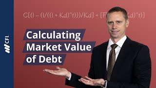 Calculating Market Value of Debt [upl. by Darce580]