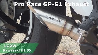 Top 6 Full Exhaust Sound Kawasaki H2 SX  Akrapovic Yoshimura Scorpion Coffman Pro Race [upl. by Naerad626]