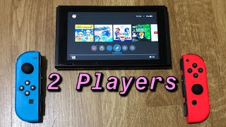 HOW TO PLAY With 2 PLAYERS CoOp Games Nintendo Switch [upl. by Emlyn36]