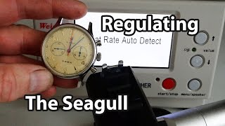 Regulating a Seagull 1963 Calibre ST1901 [upl. by Nolita]