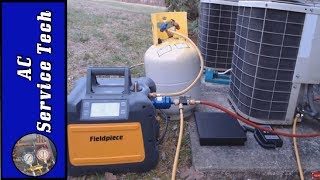 Refrigerant RECOVERY Procedure Step by Step Fully Recovered [upl. by Saleem845]