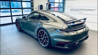 Aventurine Green 992 Turbo S  Elegant Performance  YouTube Live [upl. by Neelloc]