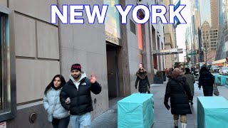 NEW YORK CITY Walking Tour 4K  BILLIONAIRES’ ROW [upl. by Florine]