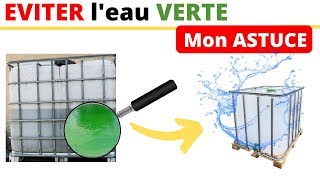 EVITER davoir une EAU de pluie VERTE  algues   FamilyRoss [upl. by Icat]