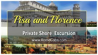 PISA and FLORENCE Shore Excursion from Livorno and La Spezia Cruise Ports [upl. by Ledif]