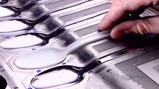 How Its Made Plastic Cups and Cutlery [upl. by Ymma]