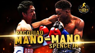 Manny Pacquiao vs Errol Spence Jr  ManoMano [upl. by Oluap]