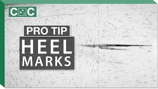 Pro Tip  Black Heel Marks  Clean Care [upl. by Gabel]