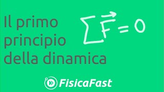 Il primo principio della dinamica lezione di fisica [upl. by Rolyab]