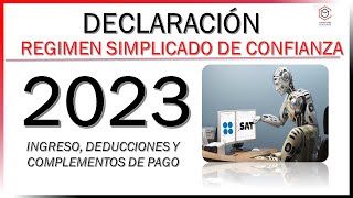 DECLARACIÓN RESICO PERSONAS FISICAS PASO A PASO [upl. by Gabriele]