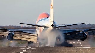 TOP 10 HARD LANDINGS  AIRBUS A380 BOEING 747 ANTONOV AN124  HD [upl. by Catherine]