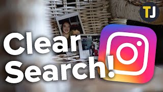 How to Delete Your Search History on Instagram [upl. by Devinna]