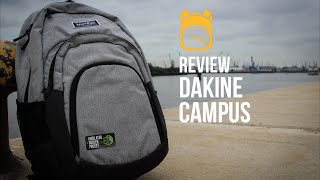 Dakine Campus Schulrucksack  Review auf Deutsch  Rucksack Test [upl. by Yetac]