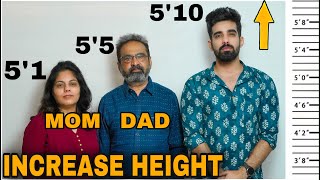 INCREASE HEIGHT NATURALLY  REALITY GROW TALLER DIET AND HACKS TO LOOK TALLER Mens Hacks Hindi [upl. by Grove]