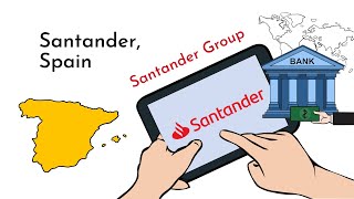 Santander Bank Banco Santander  History and Company profile overview [upl. by Cas899]