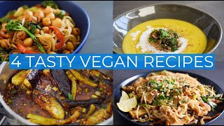 SUPER TASTY  EASY vegan recipes you can make today [upl. by Nancee]