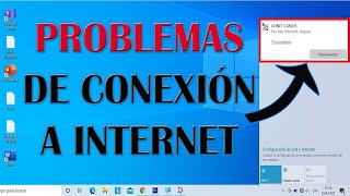 Me aparece la Red Wifi pero no me Conecta  No Hay Internet Segura Windows 10  SOLUCIÓN [upl. by Anuska685]