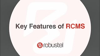 RCMS  Key Features [upl. by Rehotsirhc]