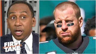 Carson Wentz has looked like straight garbage for the Eagles  Stephen A  First Take [upl. by Gayle]