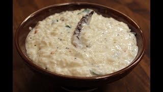 Curd Rice  Indian Recipe  Sanjeev Kapoor Khazana [upl. by Tom]