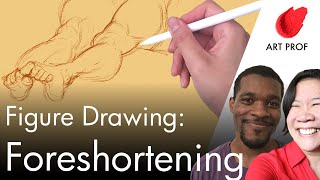 The Secret to Foreshortening in Figure Drawing Step by Step [upl. by Aneed428]